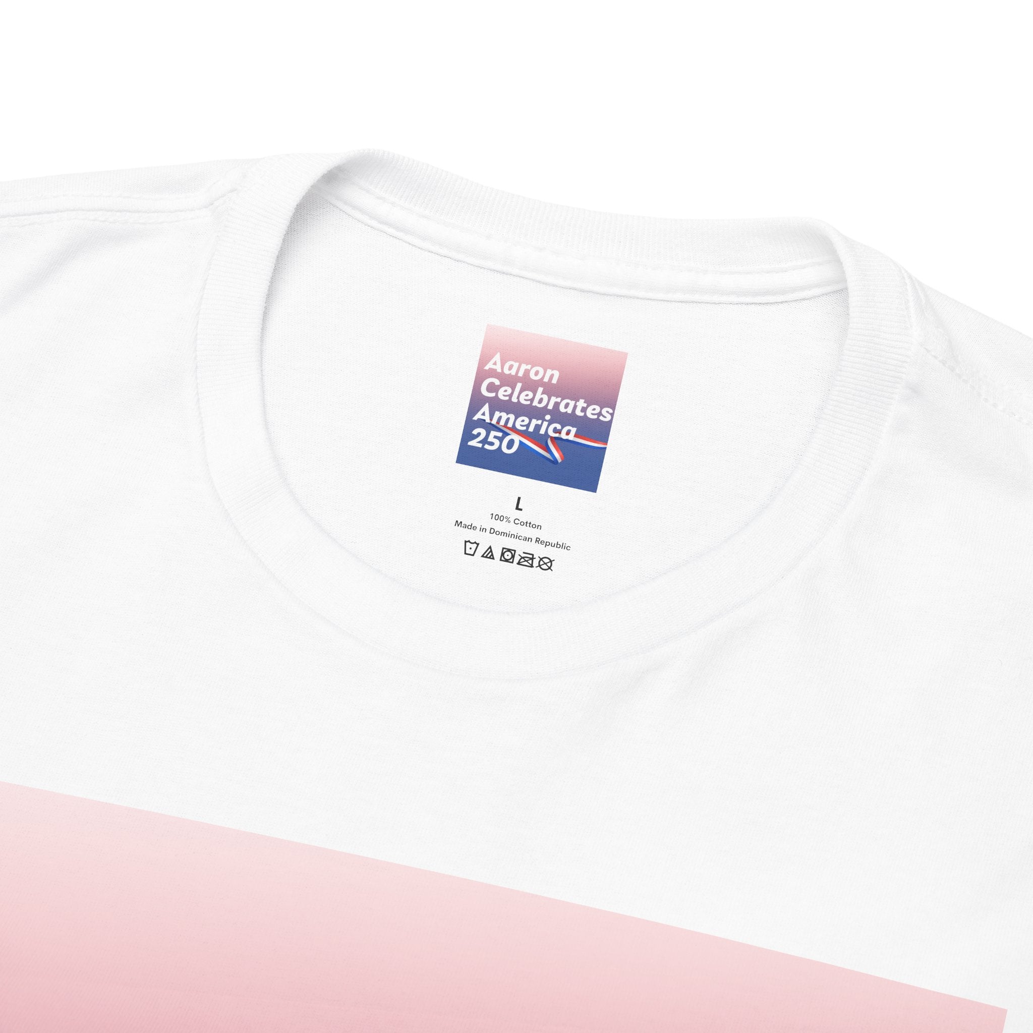 Aaron Celebrates America 250 Logo T-Shirt