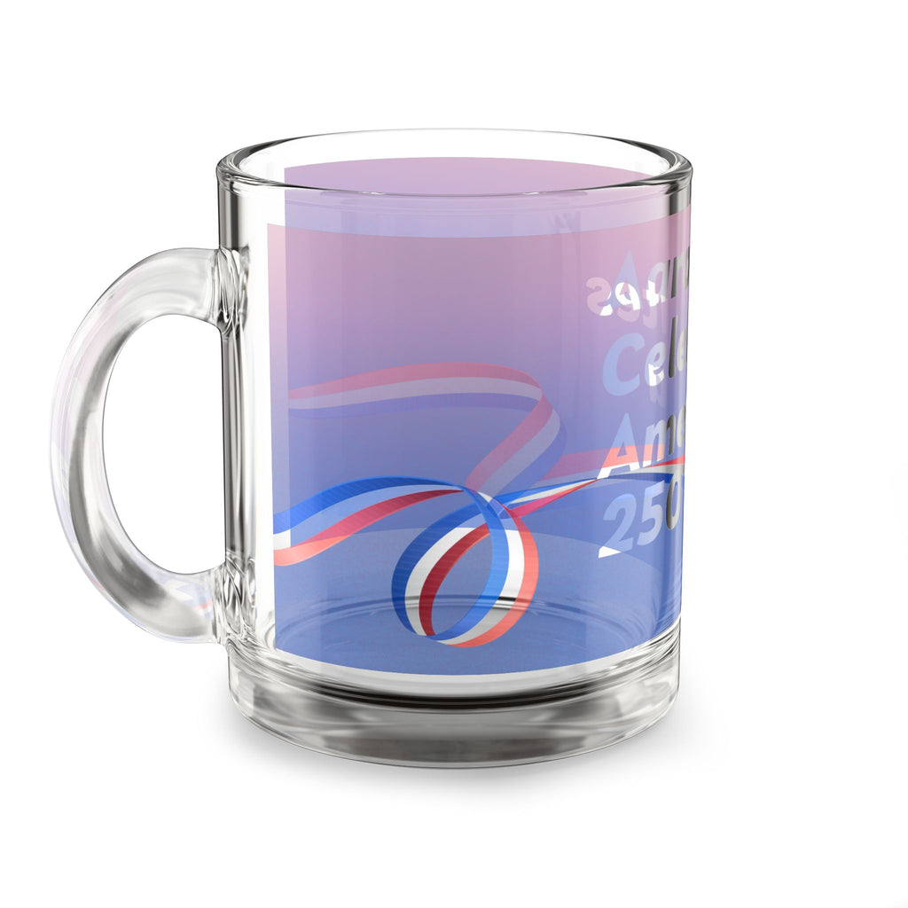 Aaron Celebrates America 250 10oz Glass Mug