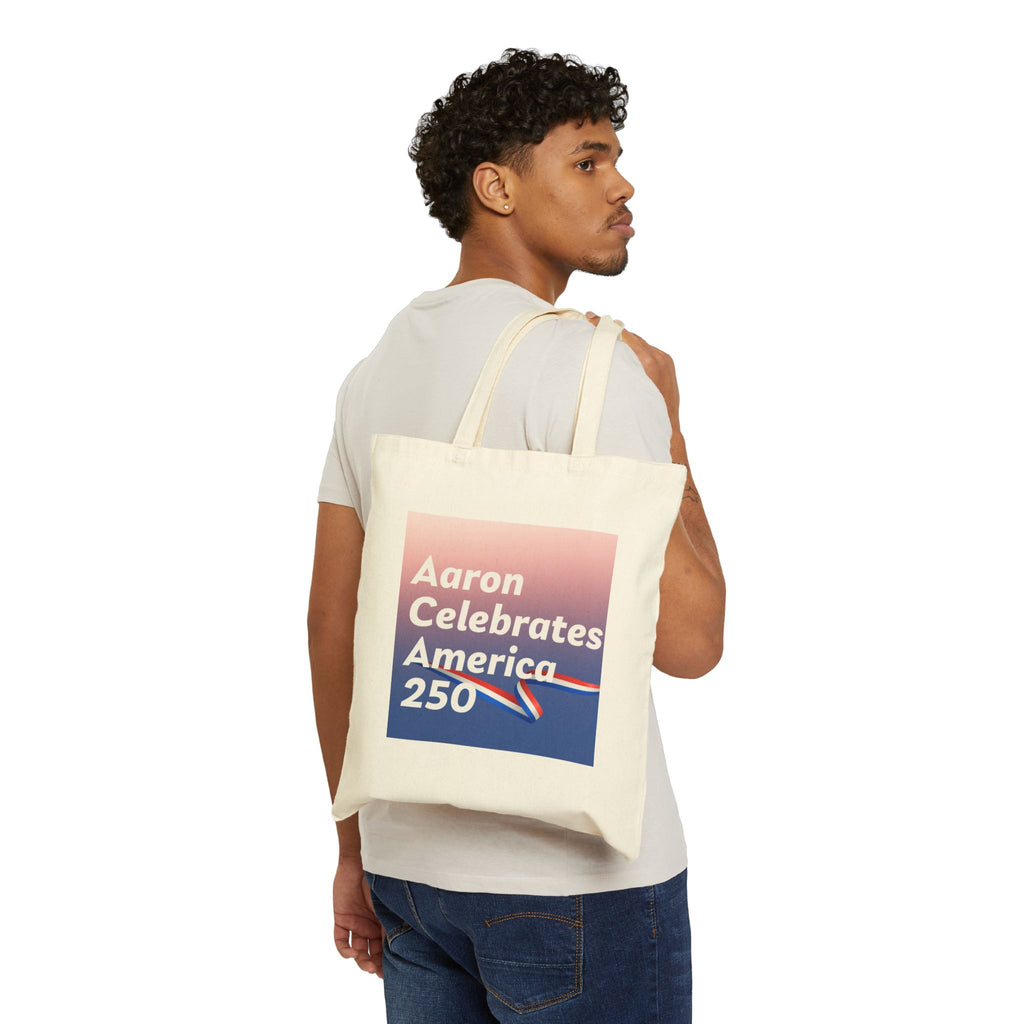 Aaron Celebrates America 250 Tote Bag
