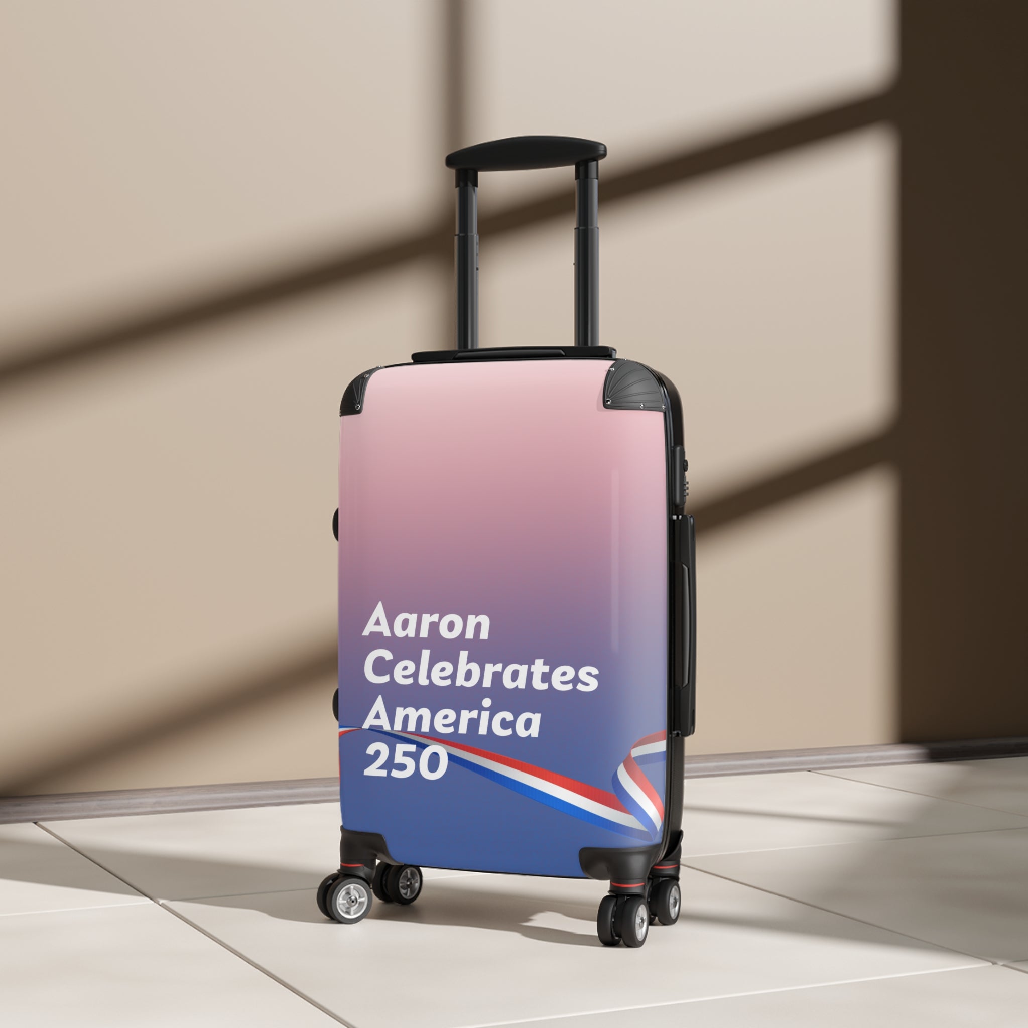 Aaron Celebrates America 250 Hardside Spinner Carry-On Suitcase