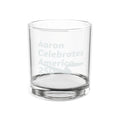Aaron Celebrates America 250 Engraved 10.5oz Whiskey Glass