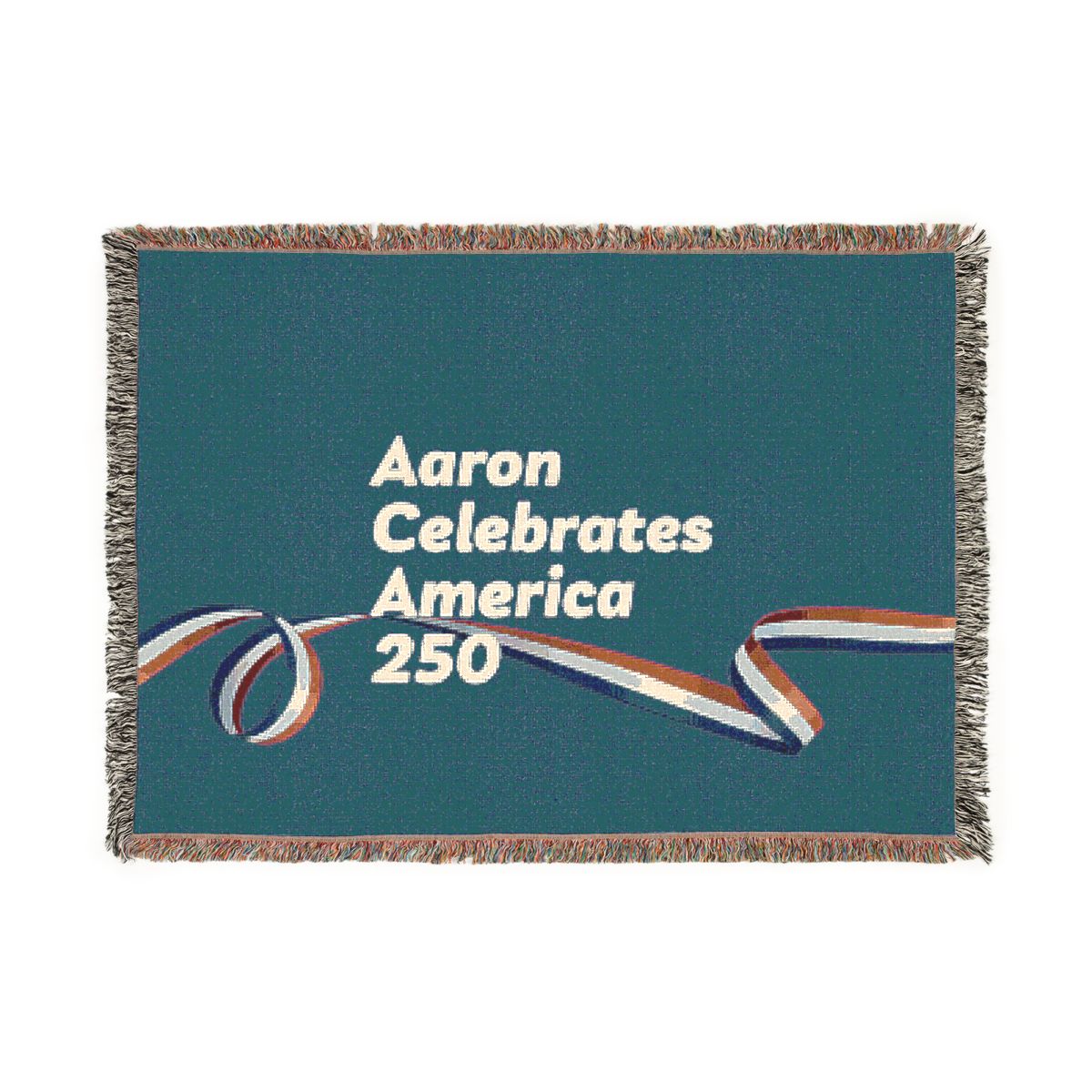 Aaron Celebrates America 250 Woven Blanket